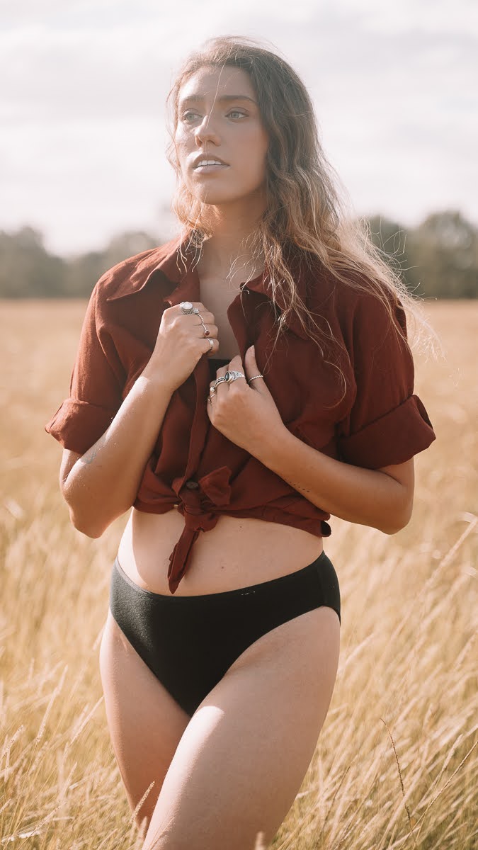 Hemp blouse sustainable Australian Fashion