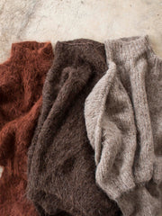 ethical knitwear earthy tones